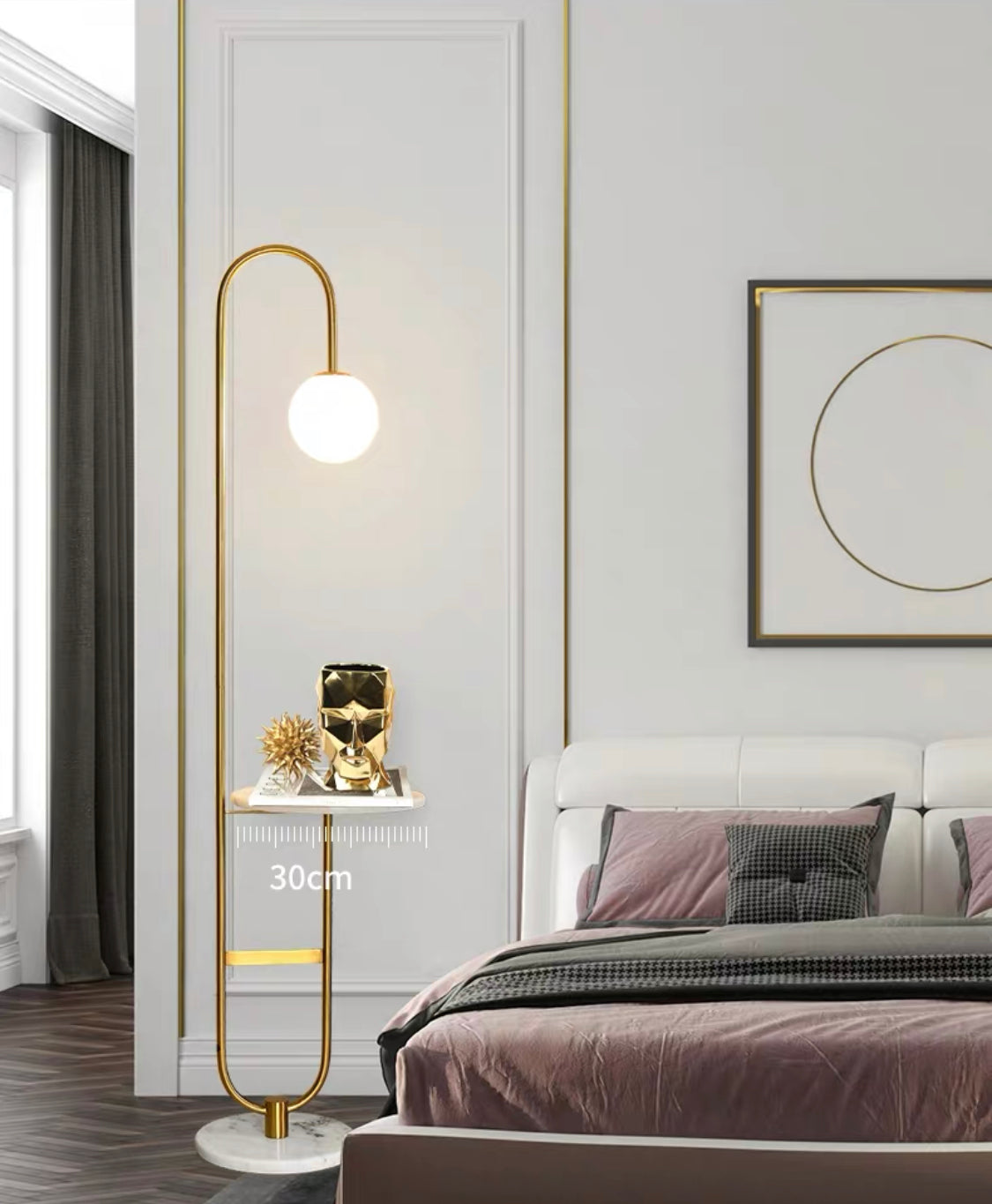 Торшер Tail Bronze floor lamp
