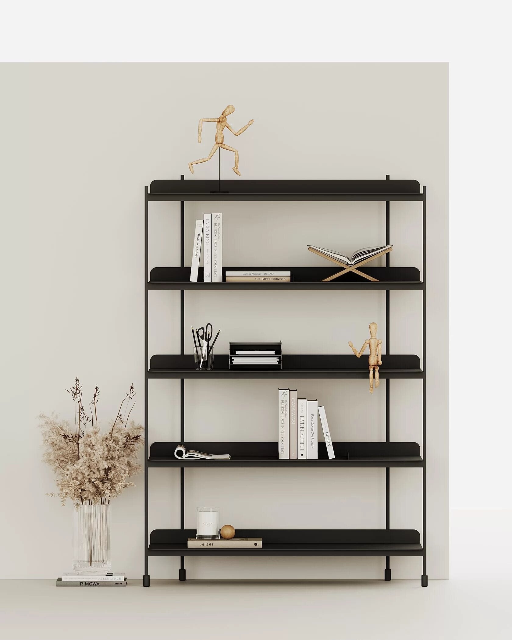 Металевий стелаж Spacious High