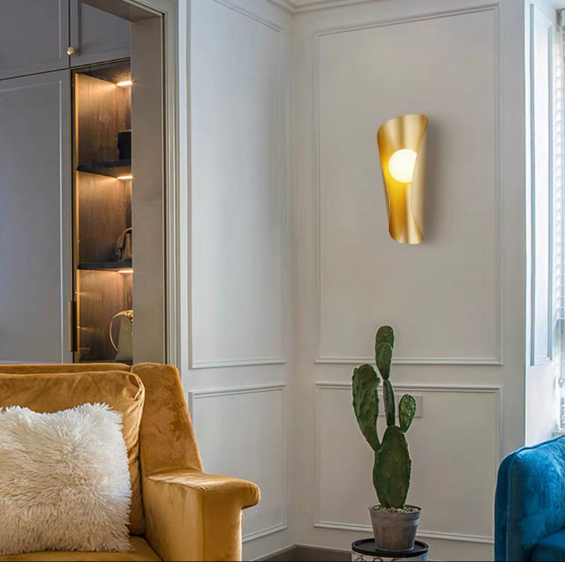 Бра Membrane Gold Lamp
