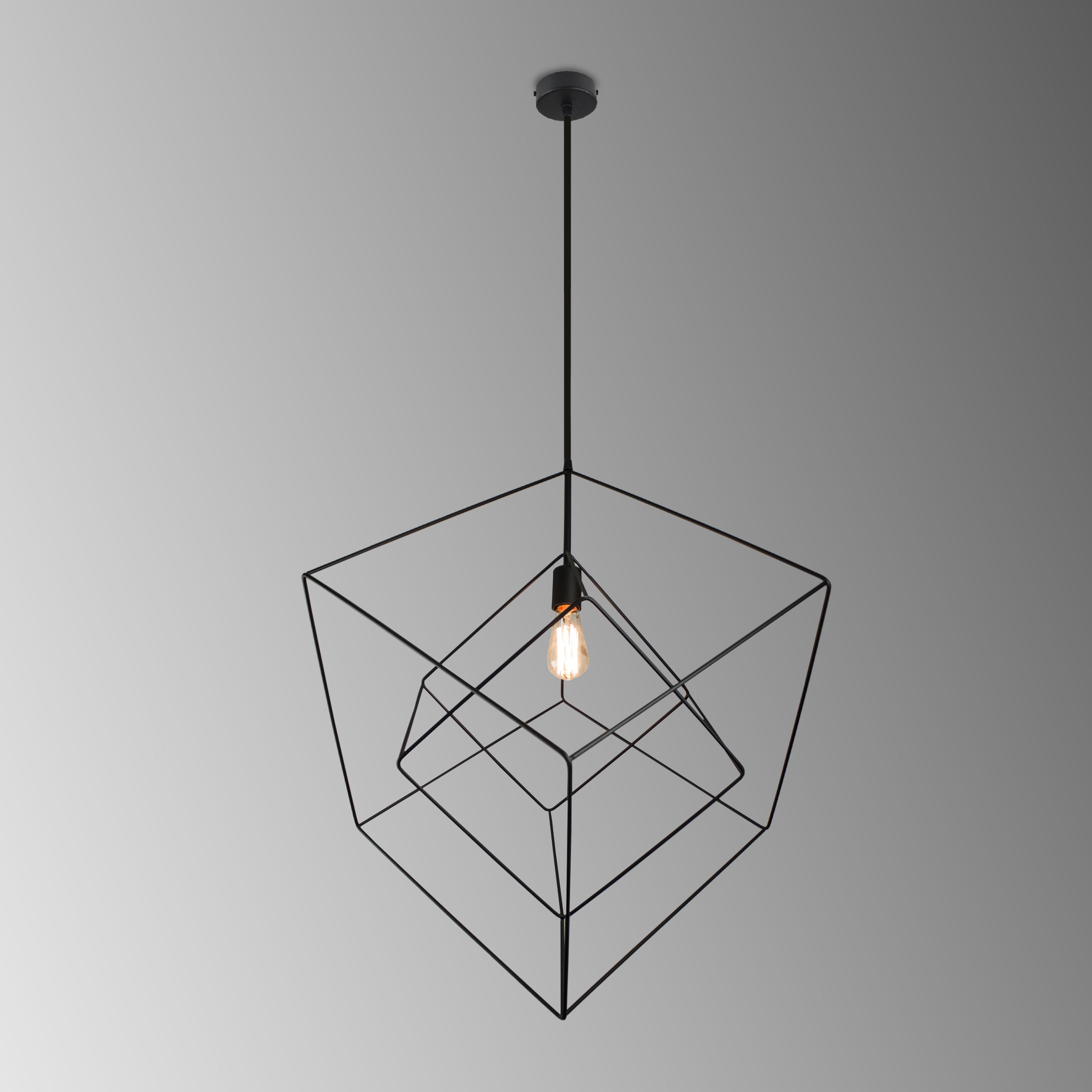 Люстра In cube